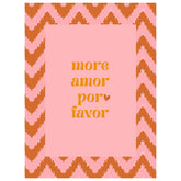 Card - More amor por favor